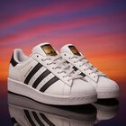 White Superstar Trainers, 1, hi-res