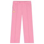 Girls Pink Logo Trousers, 1, hi-res