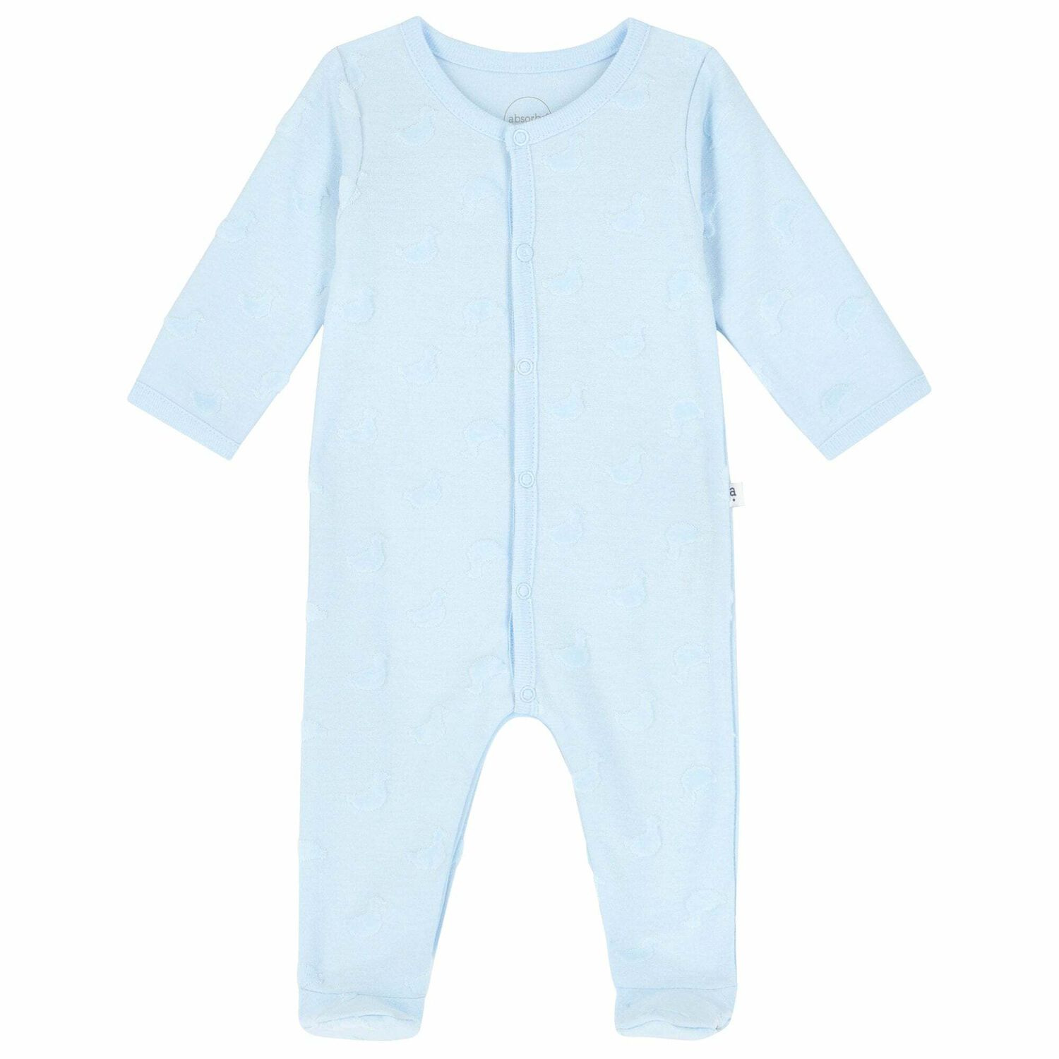 Baby Boys Blue Birds Babygrow, 1, hi-res image number null