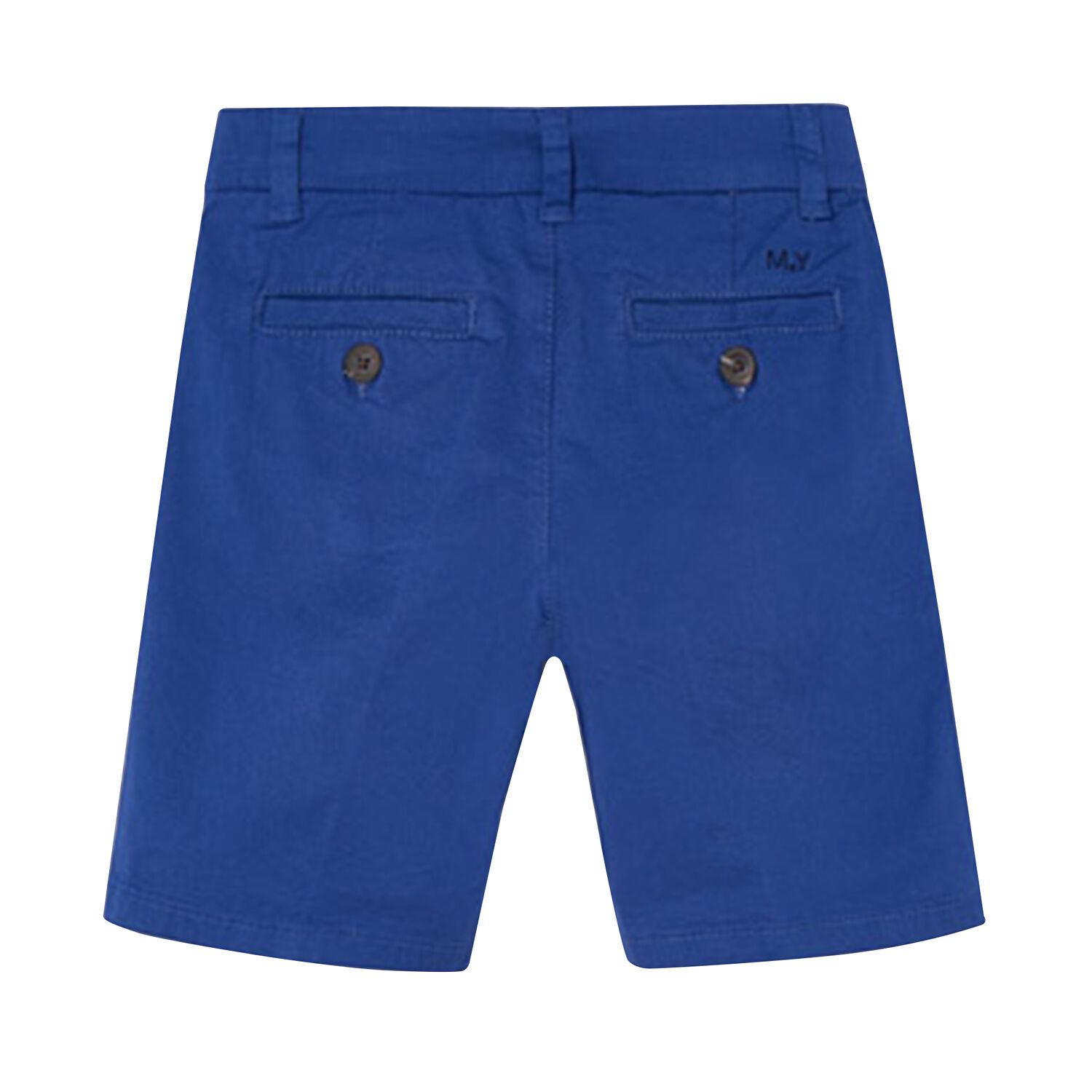 Boys Blue Twill Shorts, 2, hi-res image number null