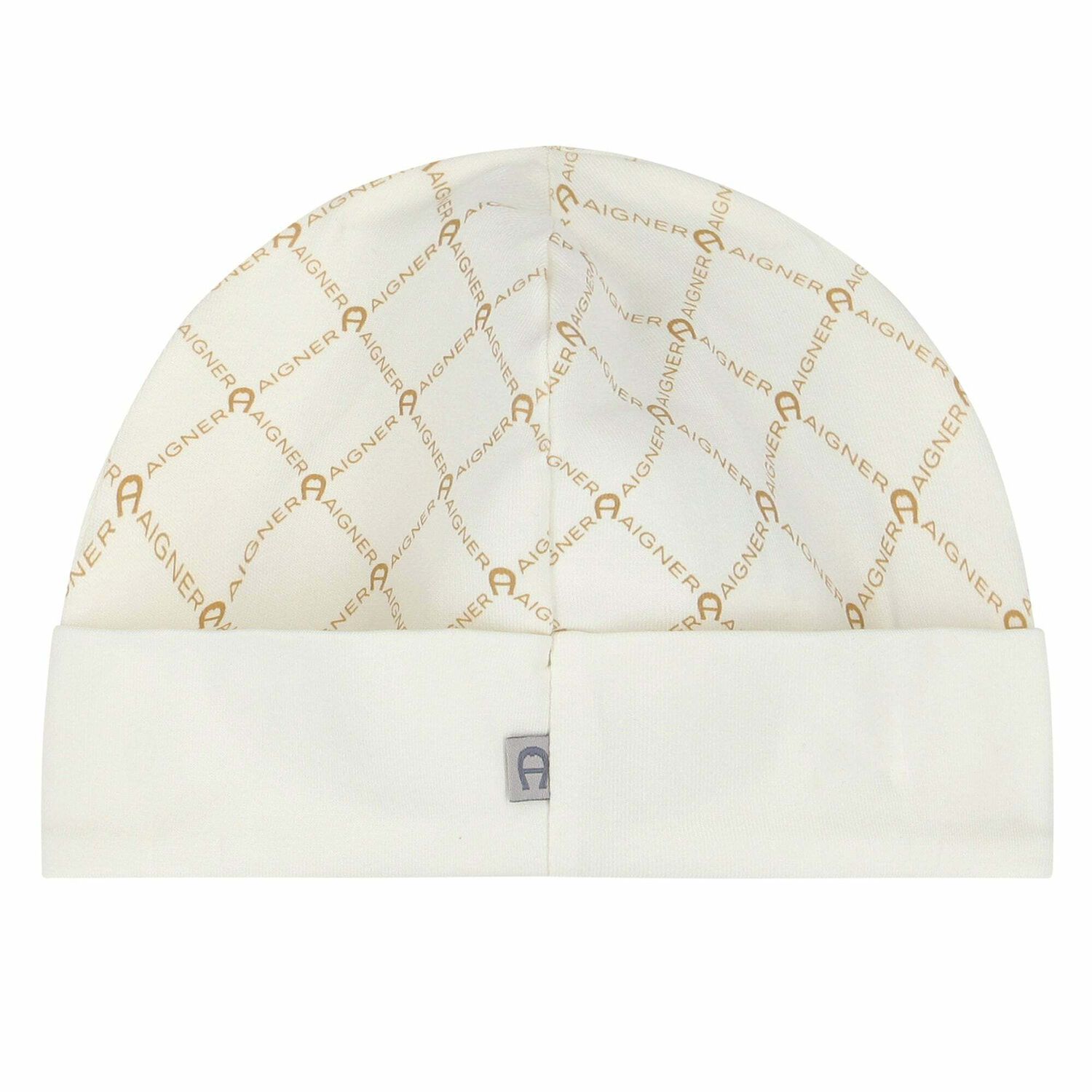 Ivory & Gold Logo Hat, 3, hi-res