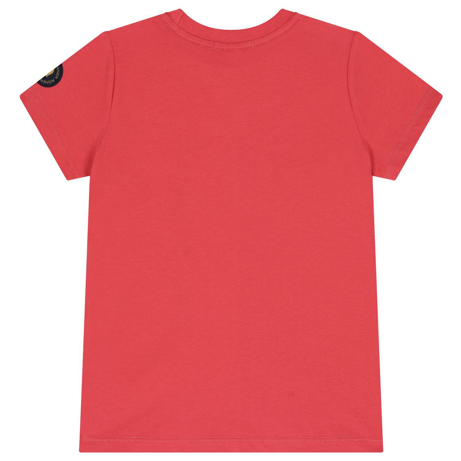 Boys Red & White Logo T-Shirt, 3, hi-res