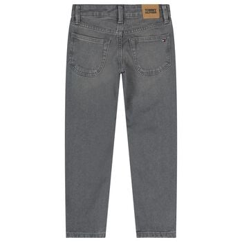 Boys Grey Denim Jeans