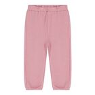 Baby Girls Pink & Ivory Bunny Tracksuit Set ( 3 Piece ), 1, hi-res