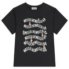 Black Teddy Bear Logo T-Shirt, 3, hi-res