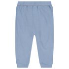 Baby Boys Beige & Blue Tracksuits ( 2 Pack ), 3, hi-res
