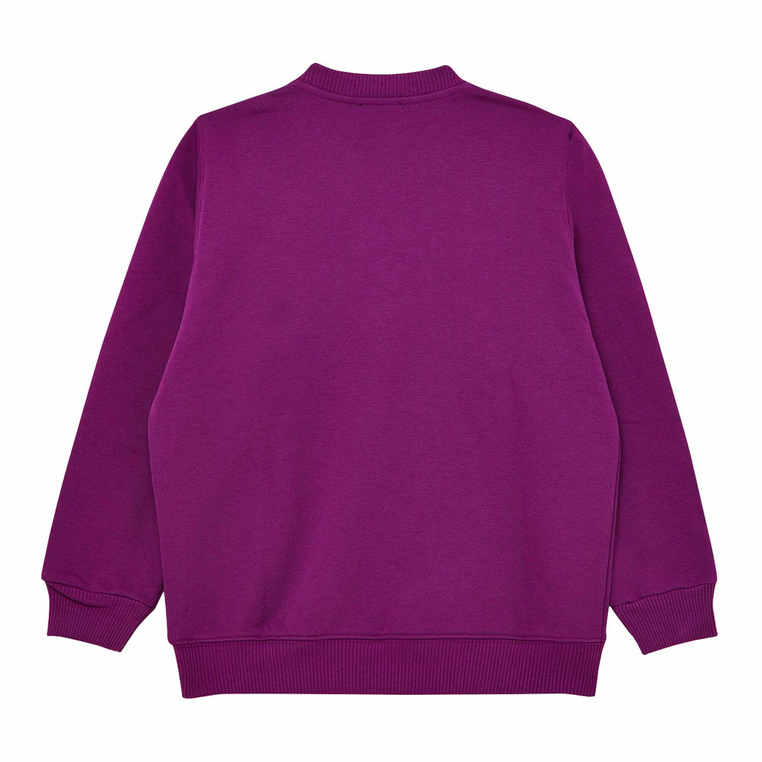 Girls Purple Logo Sweatshirt, 1, hi-res