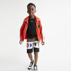 Boys Khaki Logo Shorts, 1, hi-res
