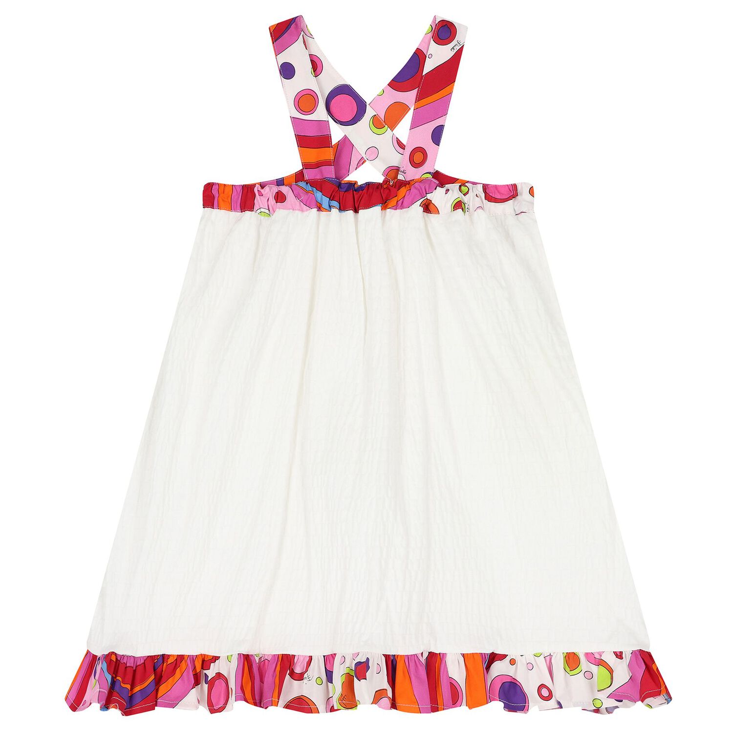 Girls White Fontane Dress, 1, hi-res image number null