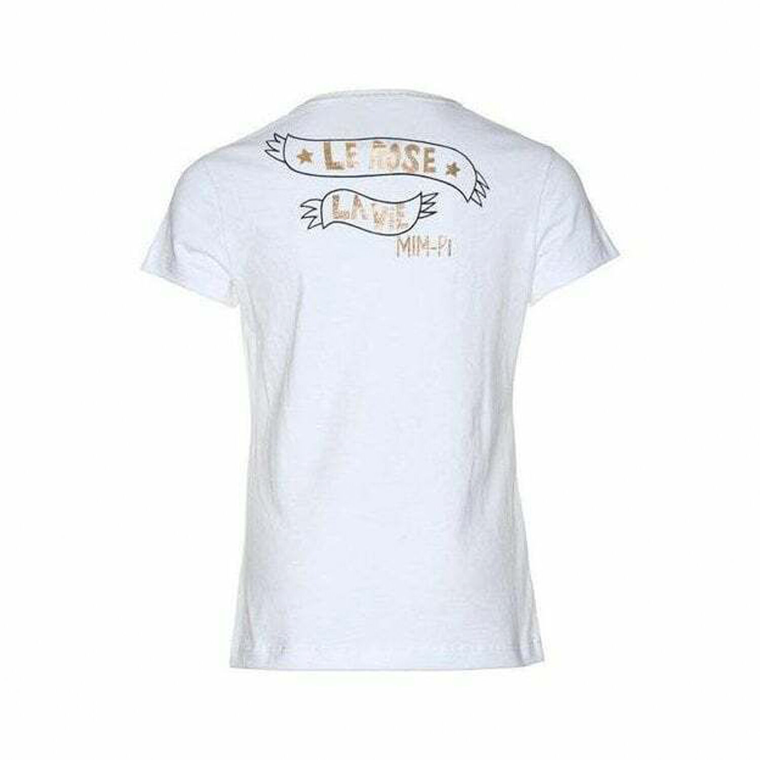 Girls White Slogan T-shirt, 1, hi-res image number null
