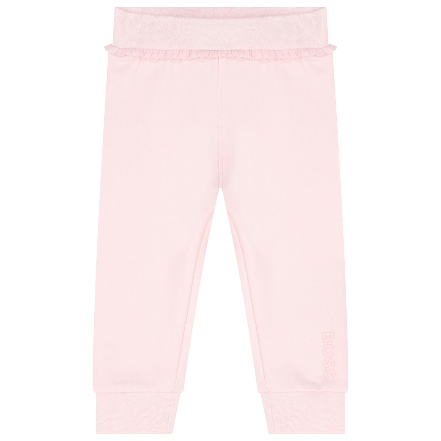 Baby Girls Pink & White Tracksuit Set, 1, hi-res