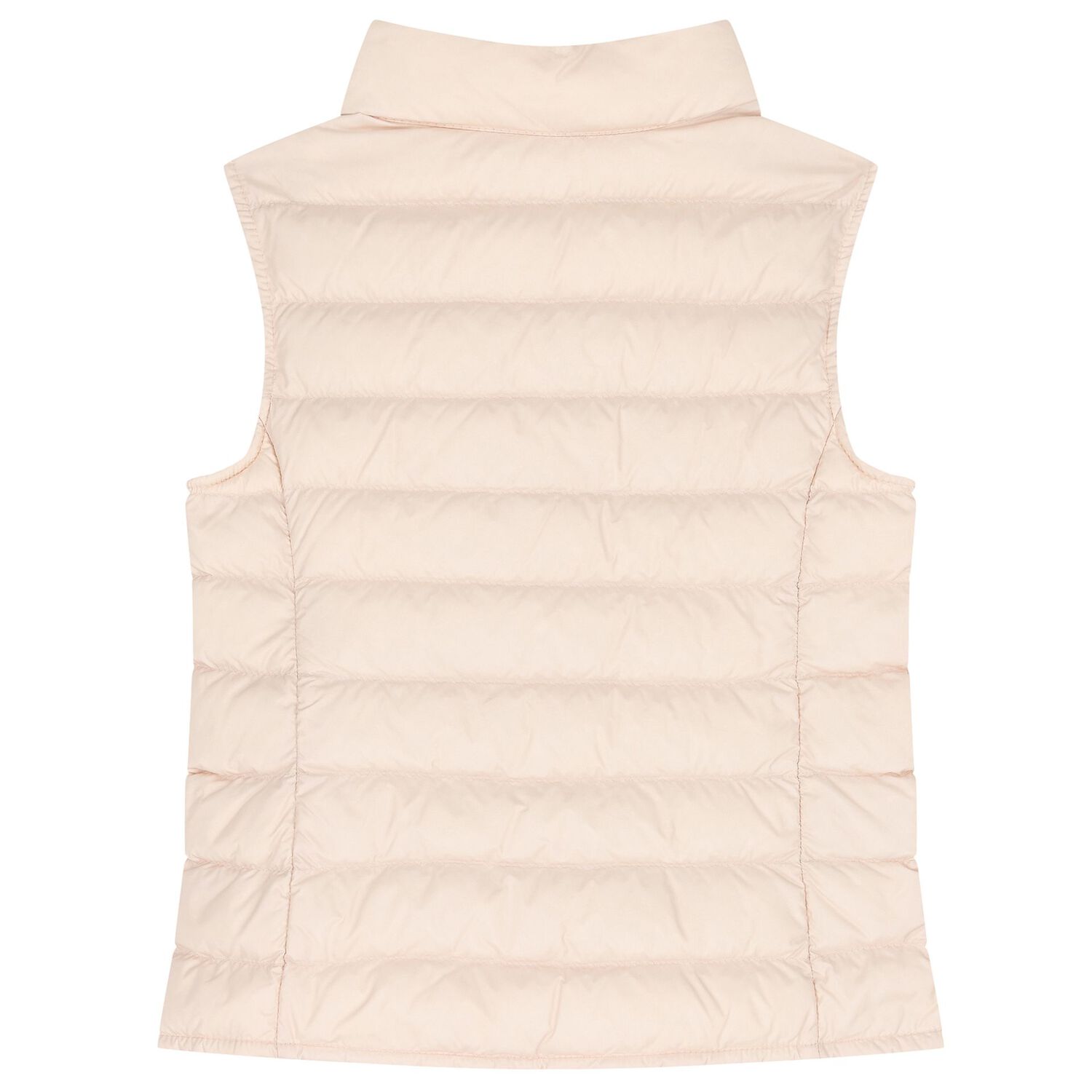 Girls Pink Logo Padded Gilet, 2, hi-res image number null