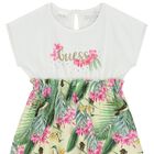 Girls Tropical Print Dress, 1, hi-res