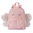 Baby Girls Pink Butterfly Backpack, 1, hi-res