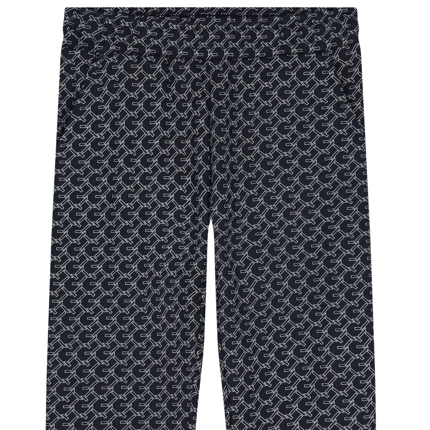 Boys Navy Blue Logo Joggers, 1, hi-res