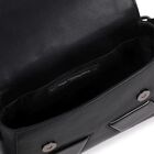 Girls Black Logo Hand Bag, 1, hi-res