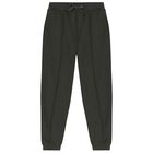 Girls Green & White Leopard Print Tracksuit, 1, hi-res