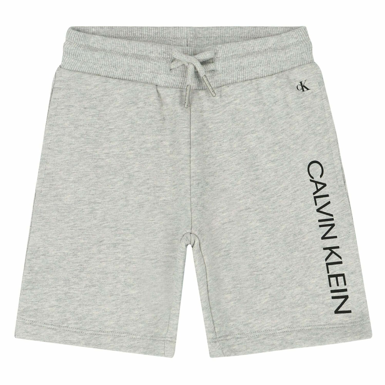 Boys Grey Logo Shorts, 2, hi-res