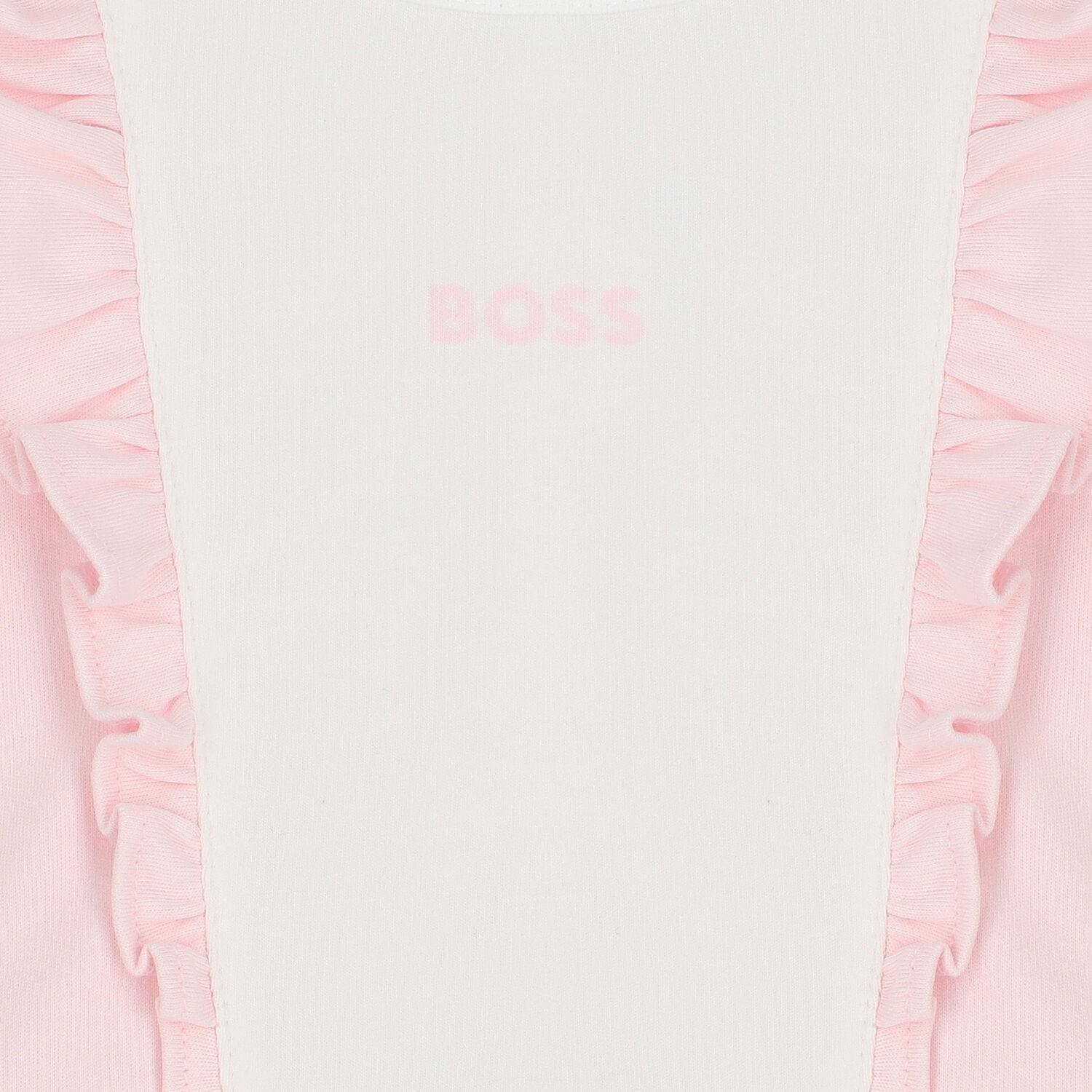 Younger Girls Pink Logo Dress, 1, hi-res