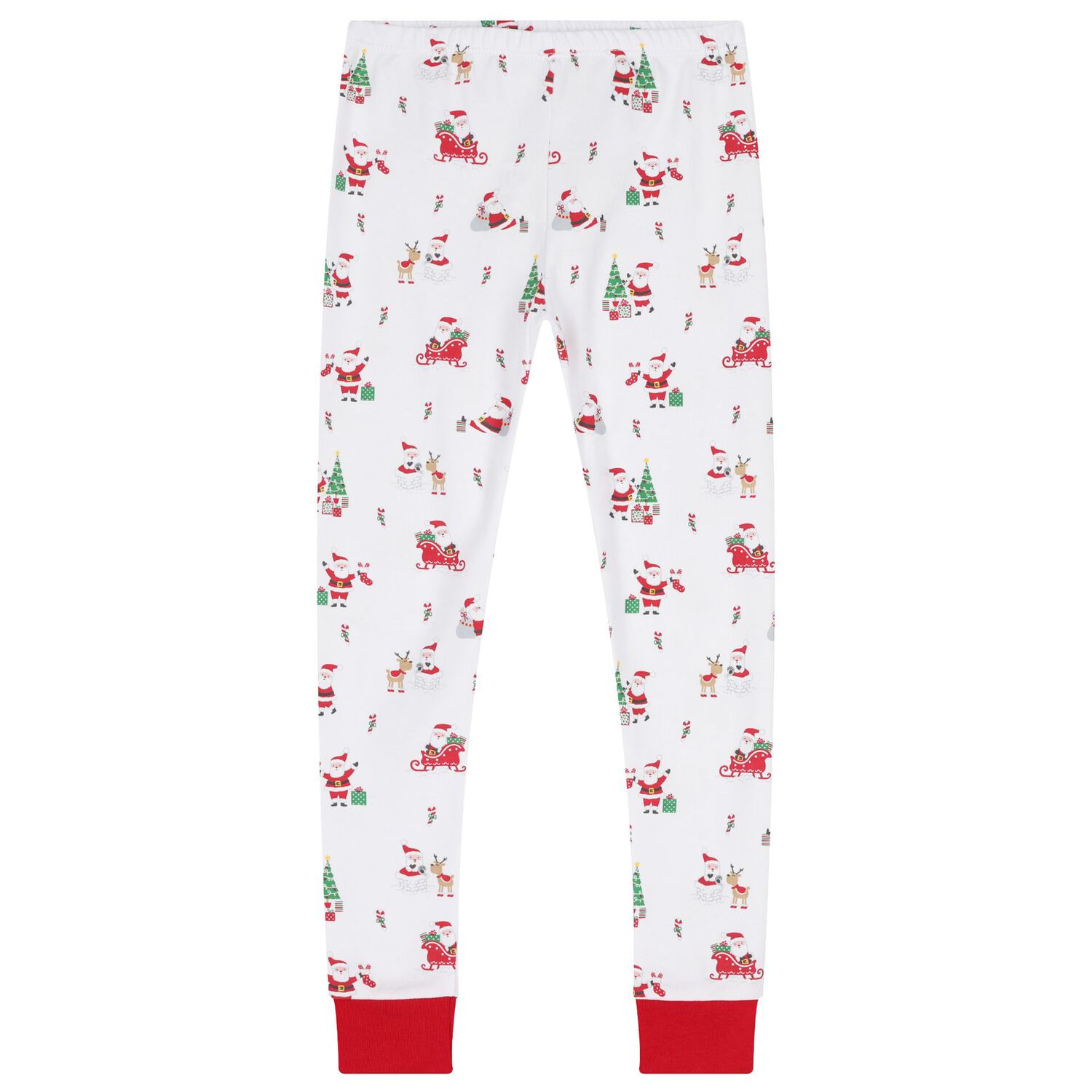 White & Red Christmas Pyjamas, 1, hi-res image number null