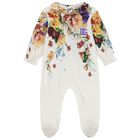 Baby Girls Multi-Coloured Logo Floral Babygrow Gift Set, 1, hi-res