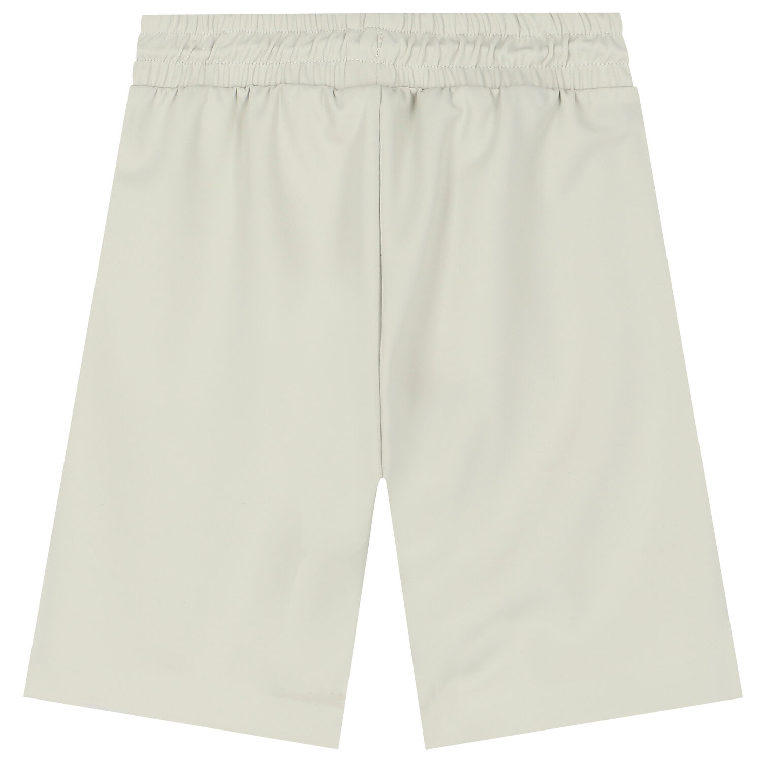 Boys Beige Logo Shorts, 1, hi-res