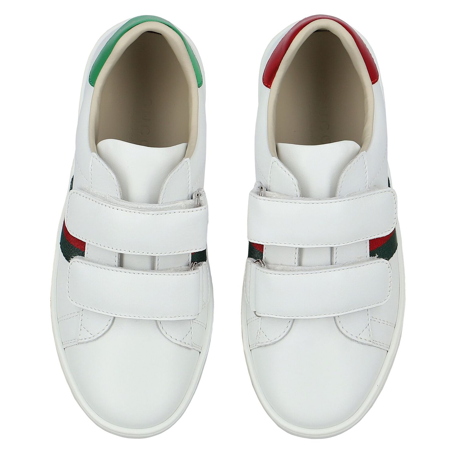 White Ace Leather Trainers, 1, hi-res image number null