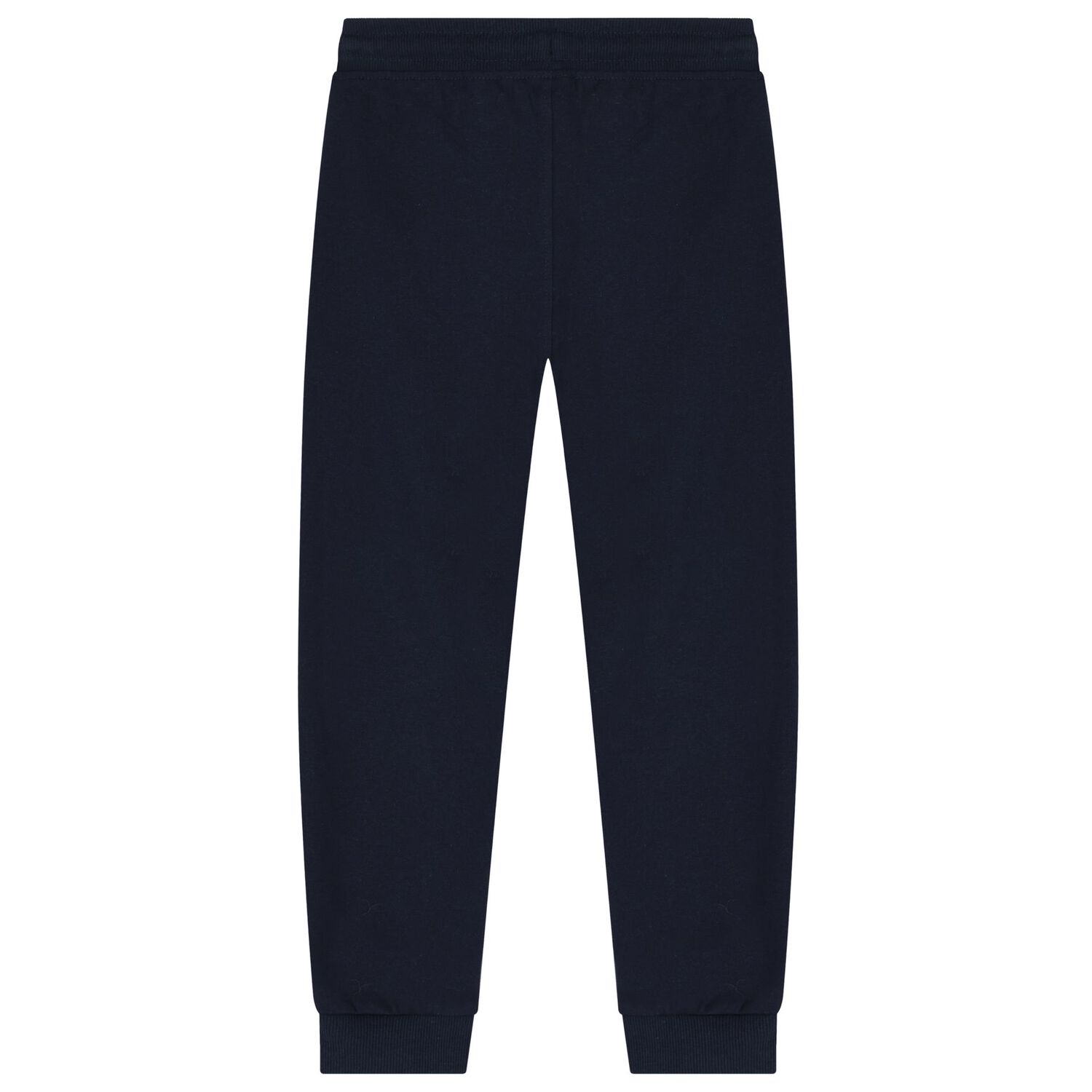 Boys Navy Blue Logo Joggers, 1, hi-res