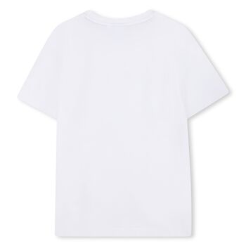 Boys White Logo T-Shirt