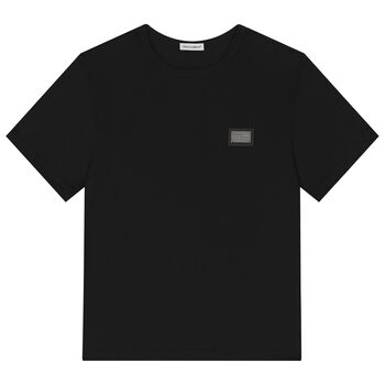 Dolce & Gabbana Black Logo T-Shirt, 2 Black Logo T-Shirt