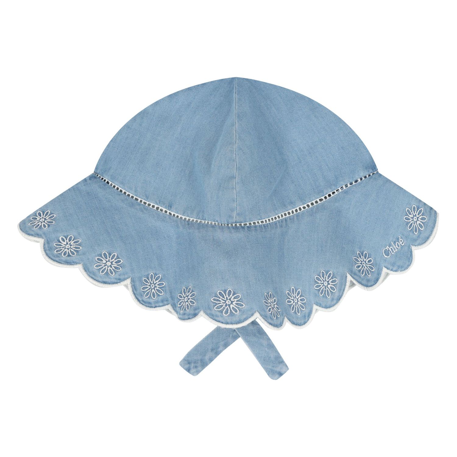 Younger Girls Blue Dress Set, 1, hi-res