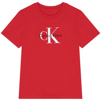 Boys Red Logo T-Shirt