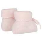 Baby Girls Pink Mittens & Booties Gift Set, 2, hi-res