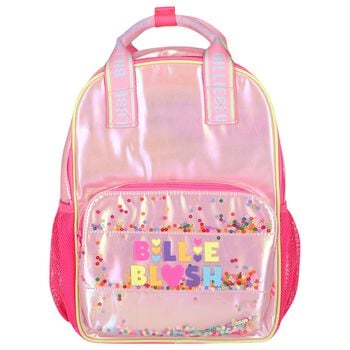 Girls Pink Logo Backpack ( 35cm )