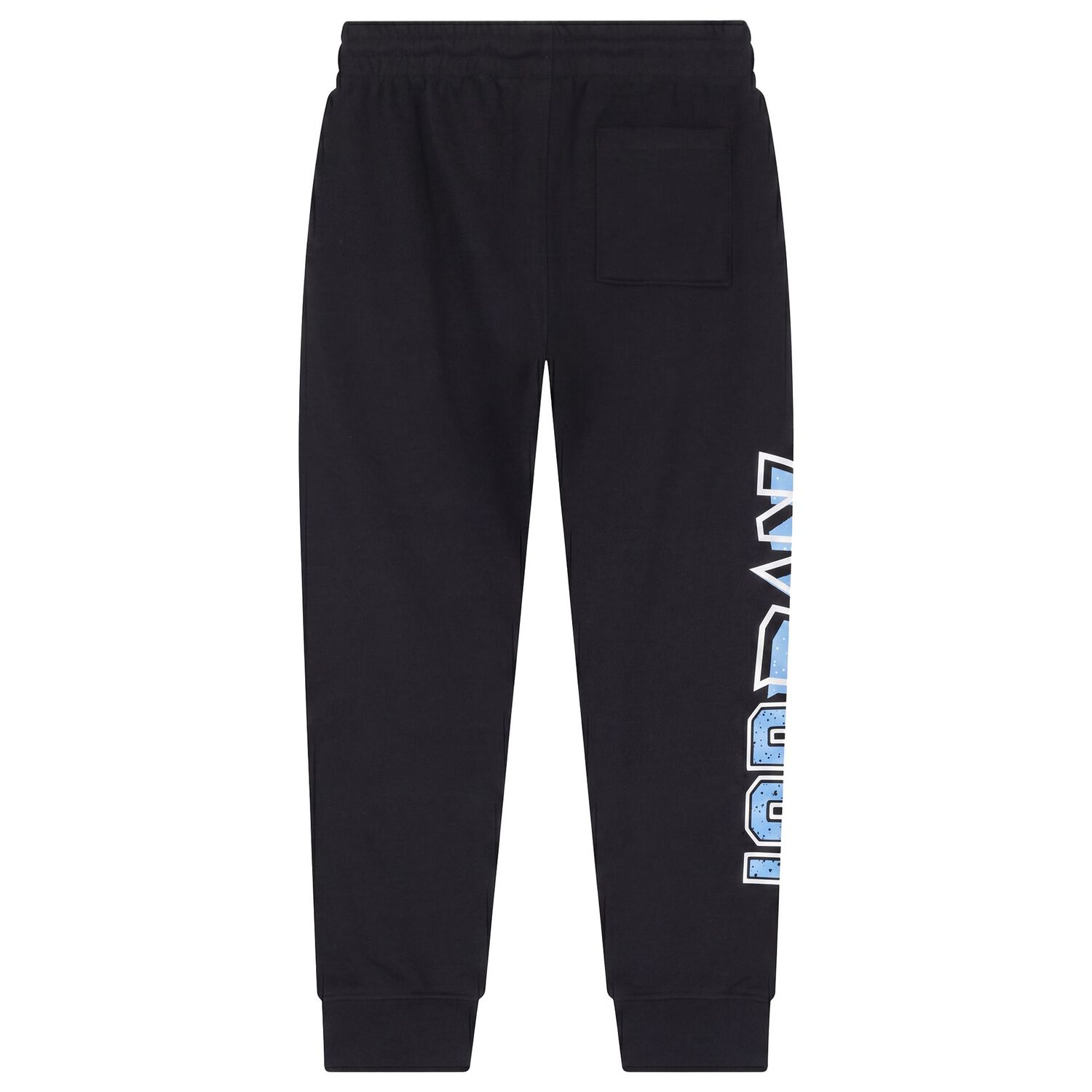 Boys Black Jordan Joggers, 1, hi-res