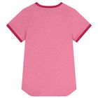 Girls Mini Me Pink Logo Dress , 1, hi-res