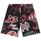 Boys Black Jordan Logo Shorts, 1, hi-res