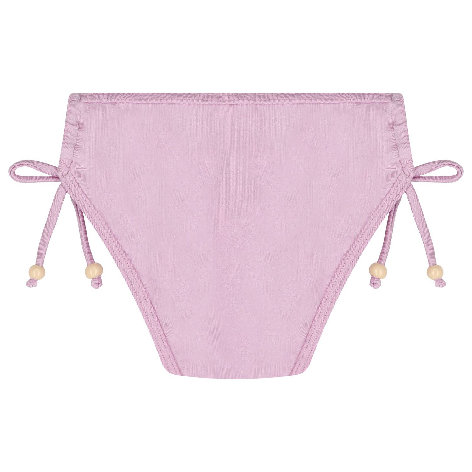 Girls Lilac & Ivory Zig-Zag Crochet Bikini, 1, hi-res