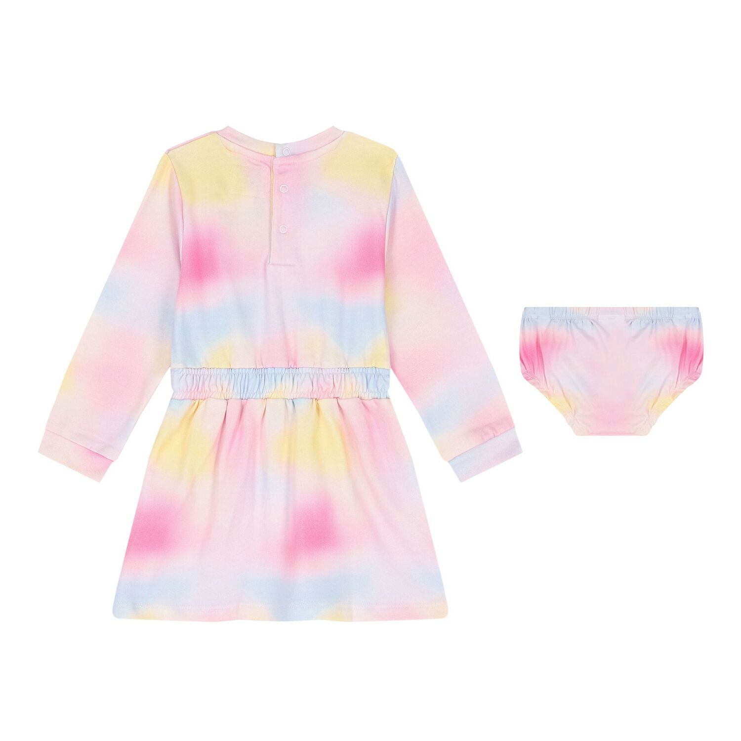 Baby Girls Multi-Coloured Logo Dress Set, 1, hi-res image number null