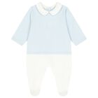 Baby Boys Blue & White Babygrow Gift Set, 1, hi-res
