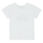 Younger Boys White Animals T-Shirt, 1, hi-res