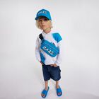 Boys Blue Logo Cap, 1, hi-res