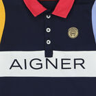 Younger Boys Multi-Colored Logo Polo Shirt, 1, hi-res