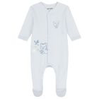 Baby Boys Blue Tiger Babygrow Gift Set, 1, hi-res