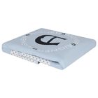 Baby Boys Blue Logo Blanket, 2, hi-res