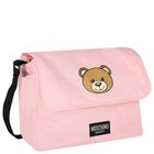 Baby Girls Pink Teddy Bear Changing Bag, 5, hi-res