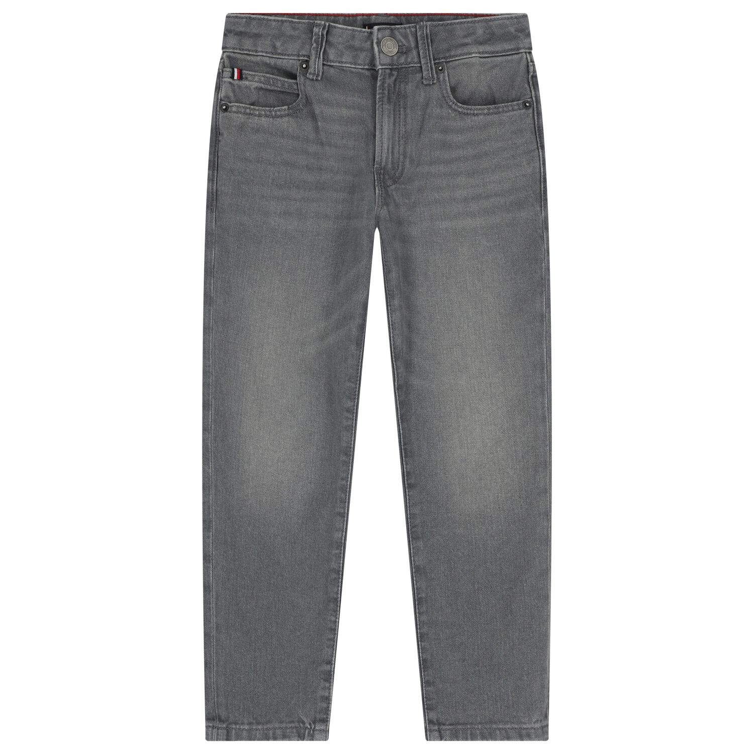 Boys Grey Denim Jeans, 1, hi-res