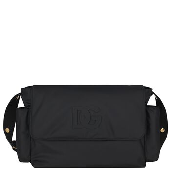 Black Logo Baby Changing Bag ( 43CM )