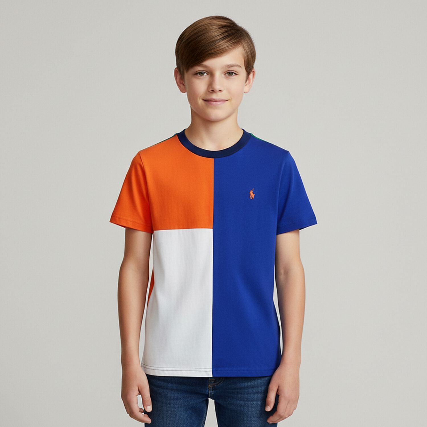 Boys Multi-Coloured Logo T-Shirt, 1, hi-res image number null