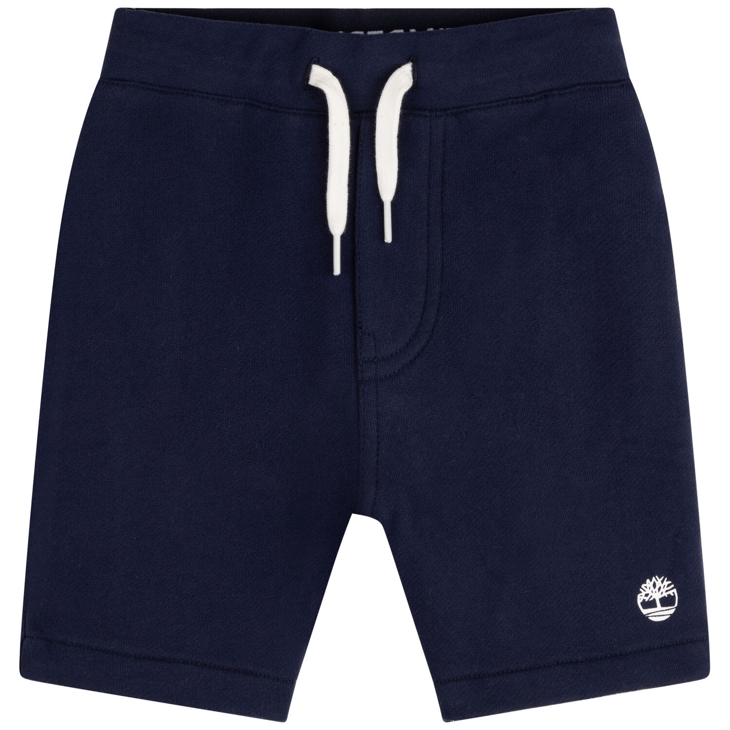 Younger Boys Navy Logo Shorts, 1, hi-res